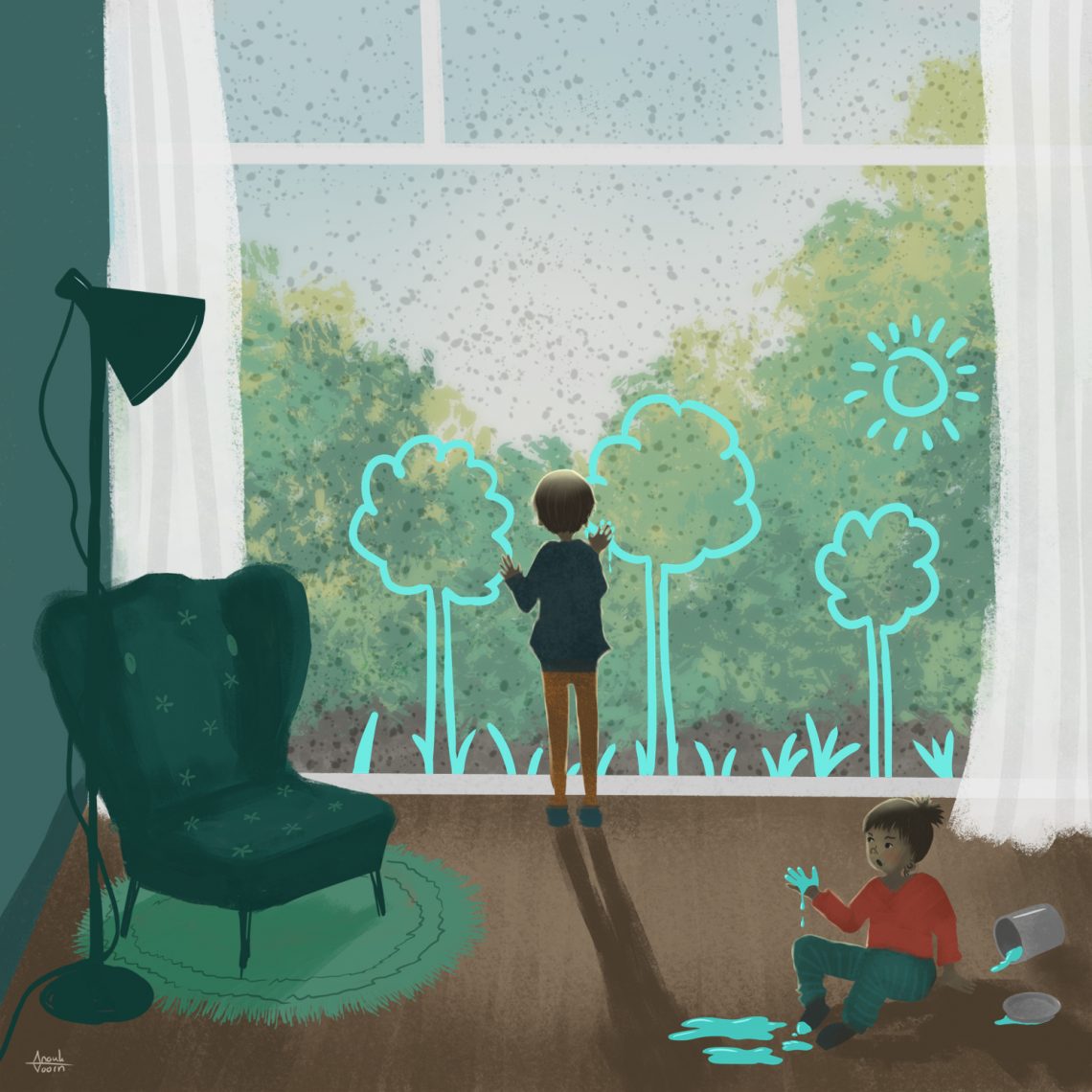 The world is outside